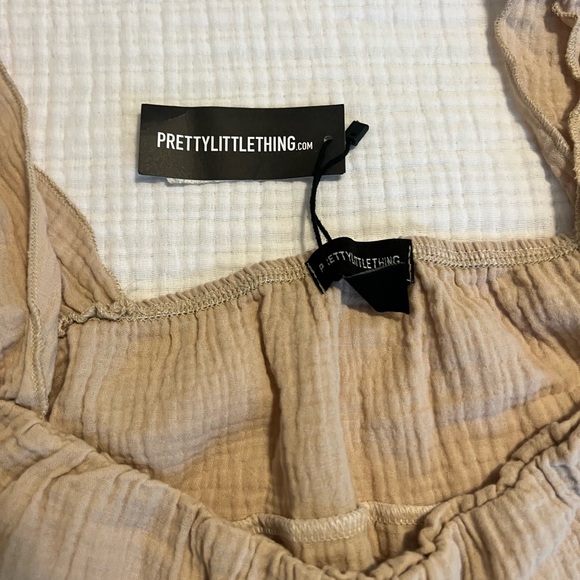 Textured tiered shift dress - Pretty Little Things 💕 - Picture 4 of 4